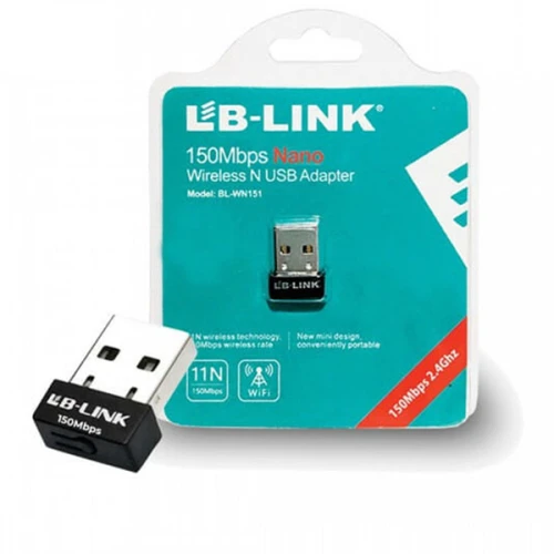 LB-Link 150mbps Nano Wireless USB Adapter. Model: BL-WN151.